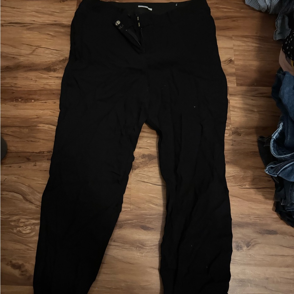 Lane Bryant Women's Black Ankle Pants